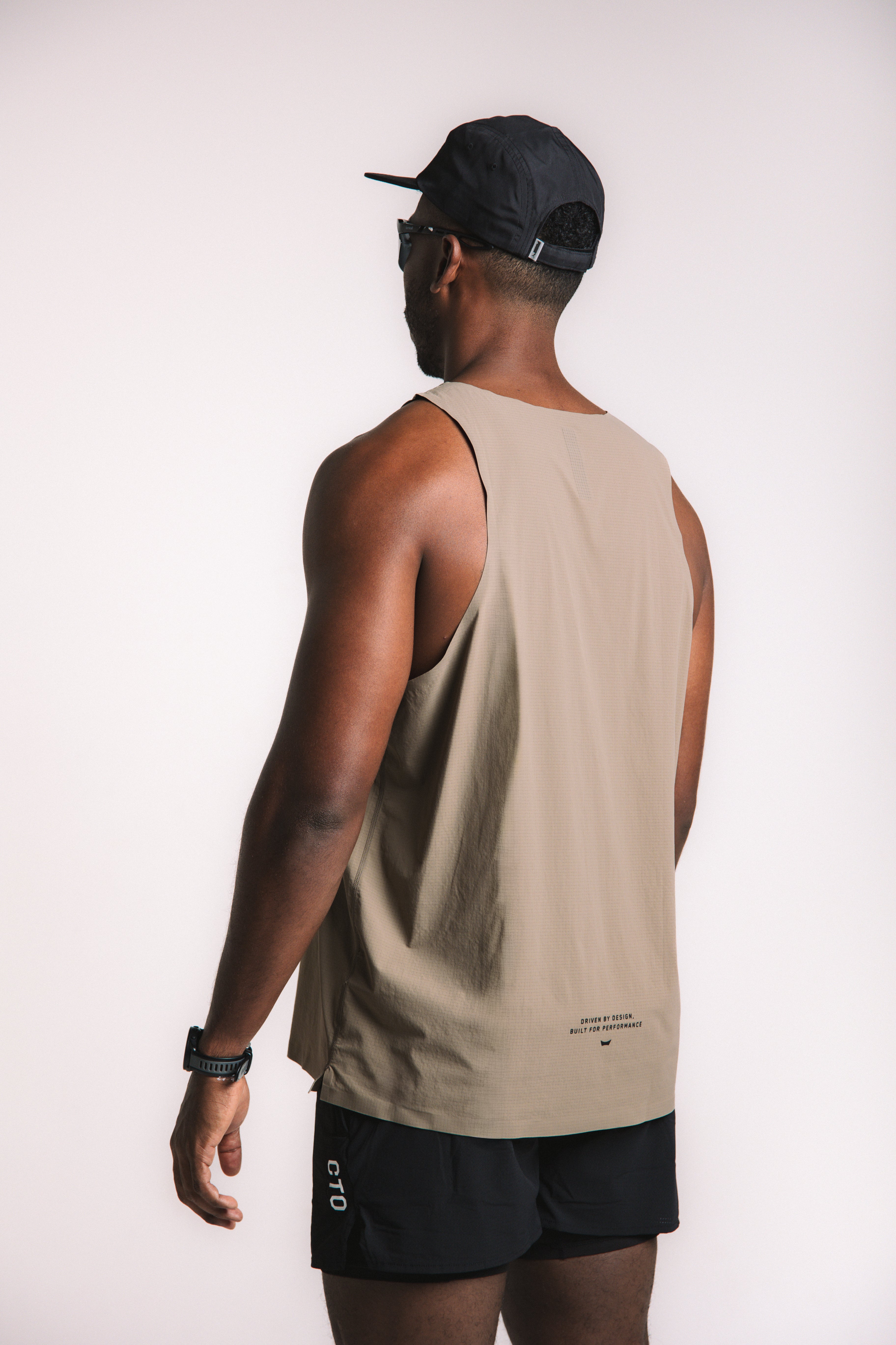 Dryal Technical Singlet - Olive Green