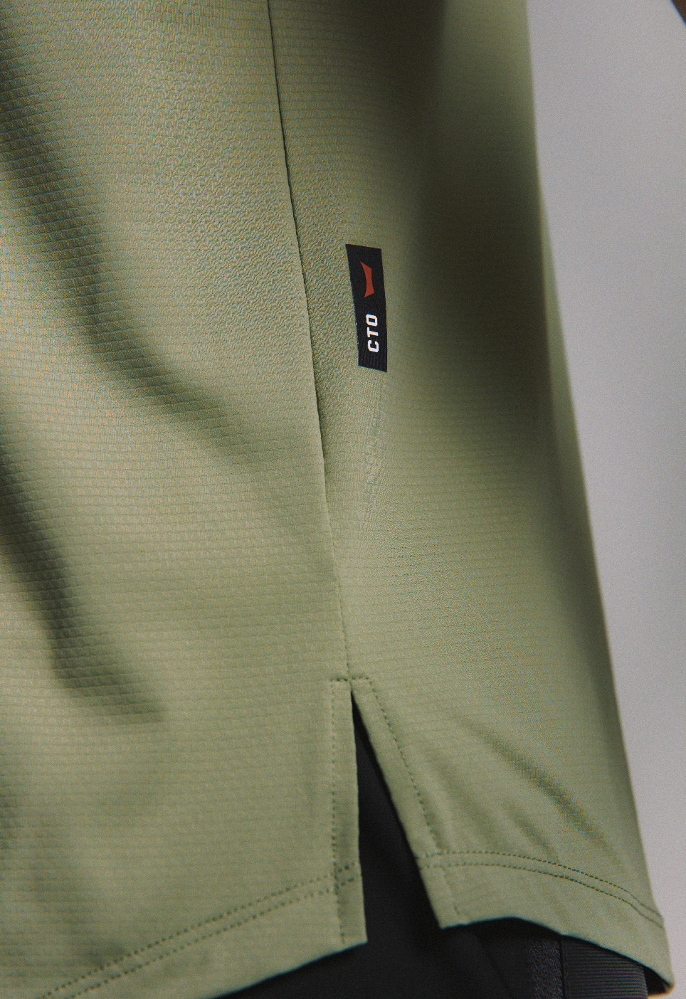 Artial Performance Tee - Light Green