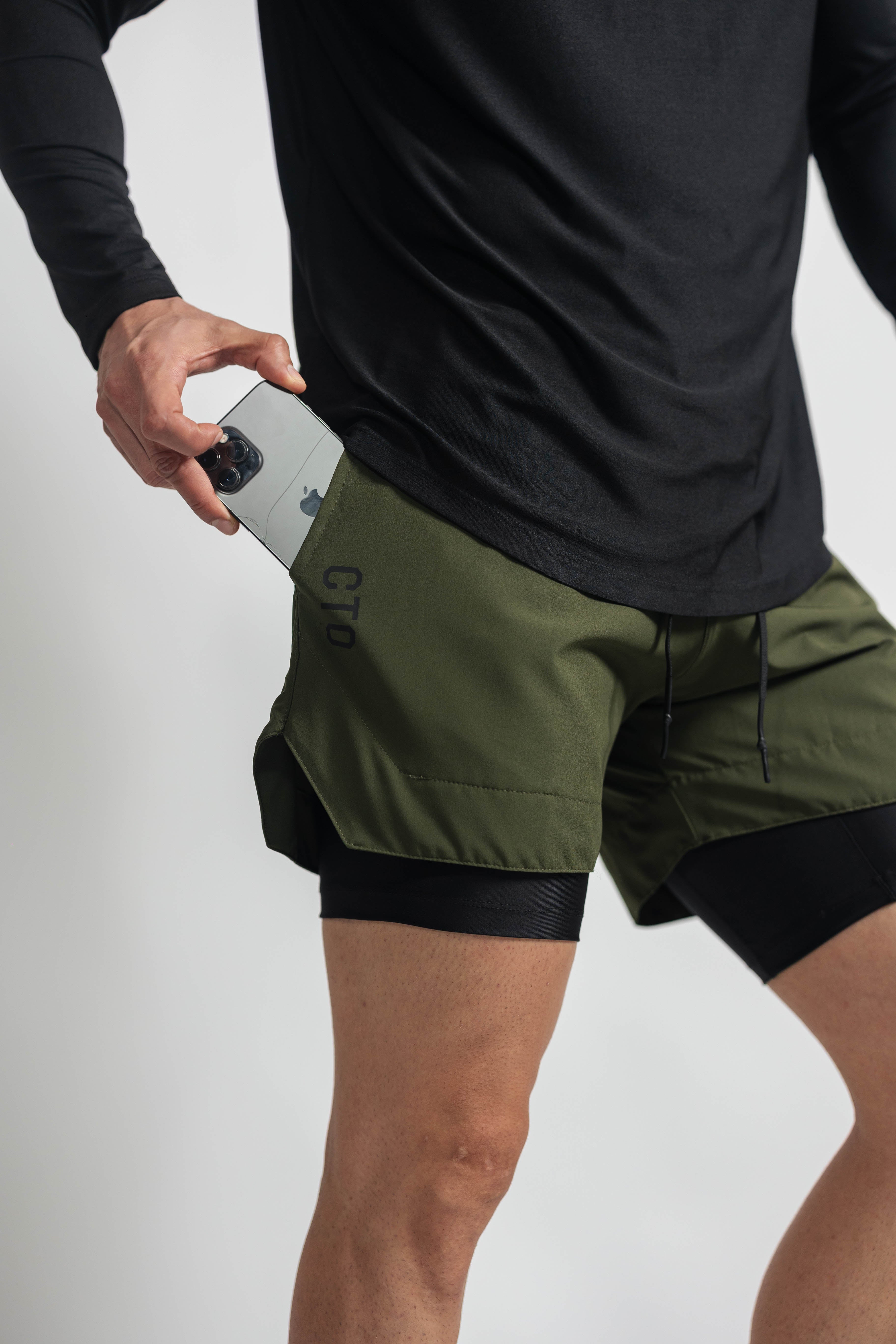 Performance Shorts 2.0 - Army Green