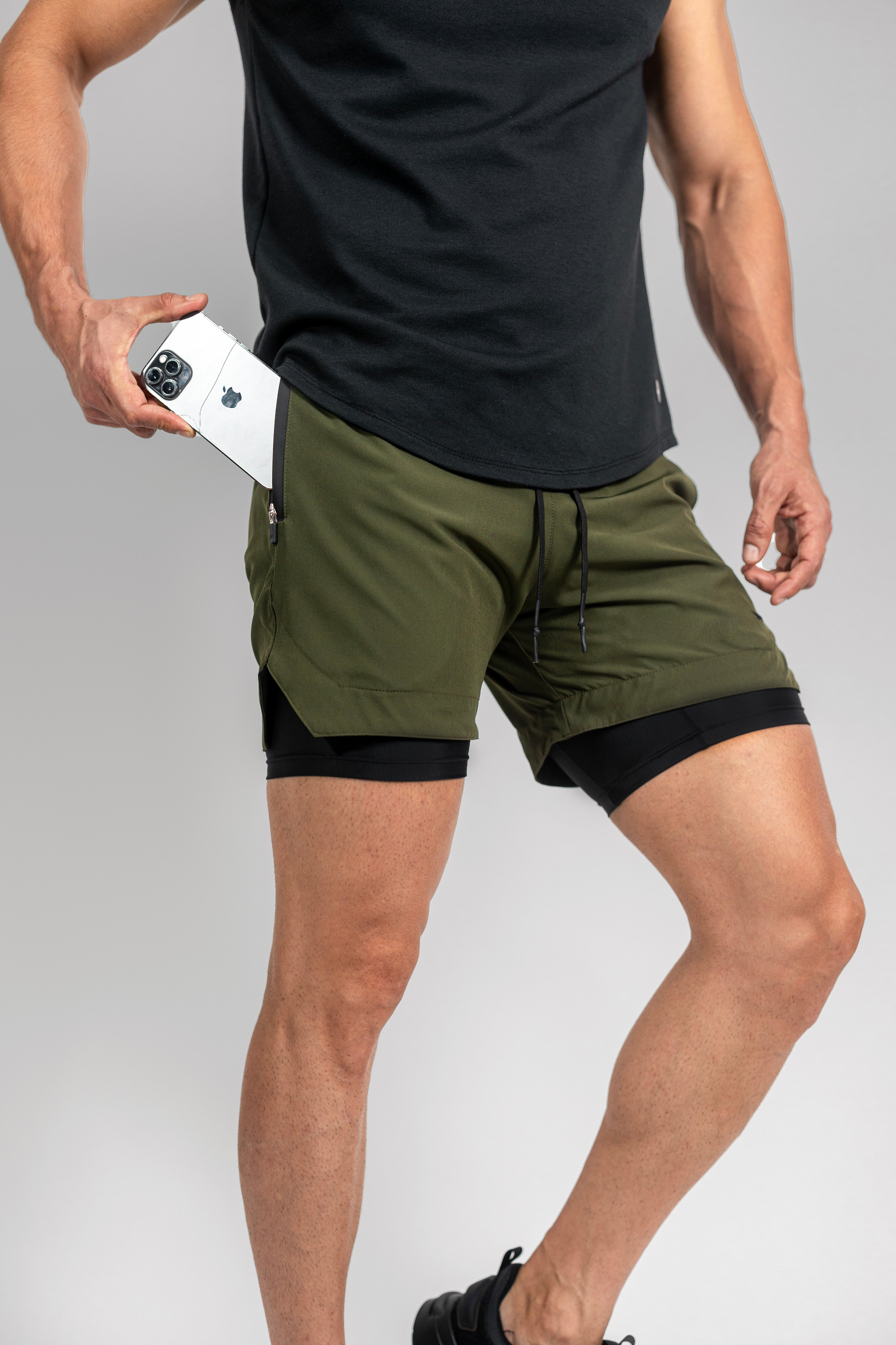 Performance Shorts 4.0 - Army Green