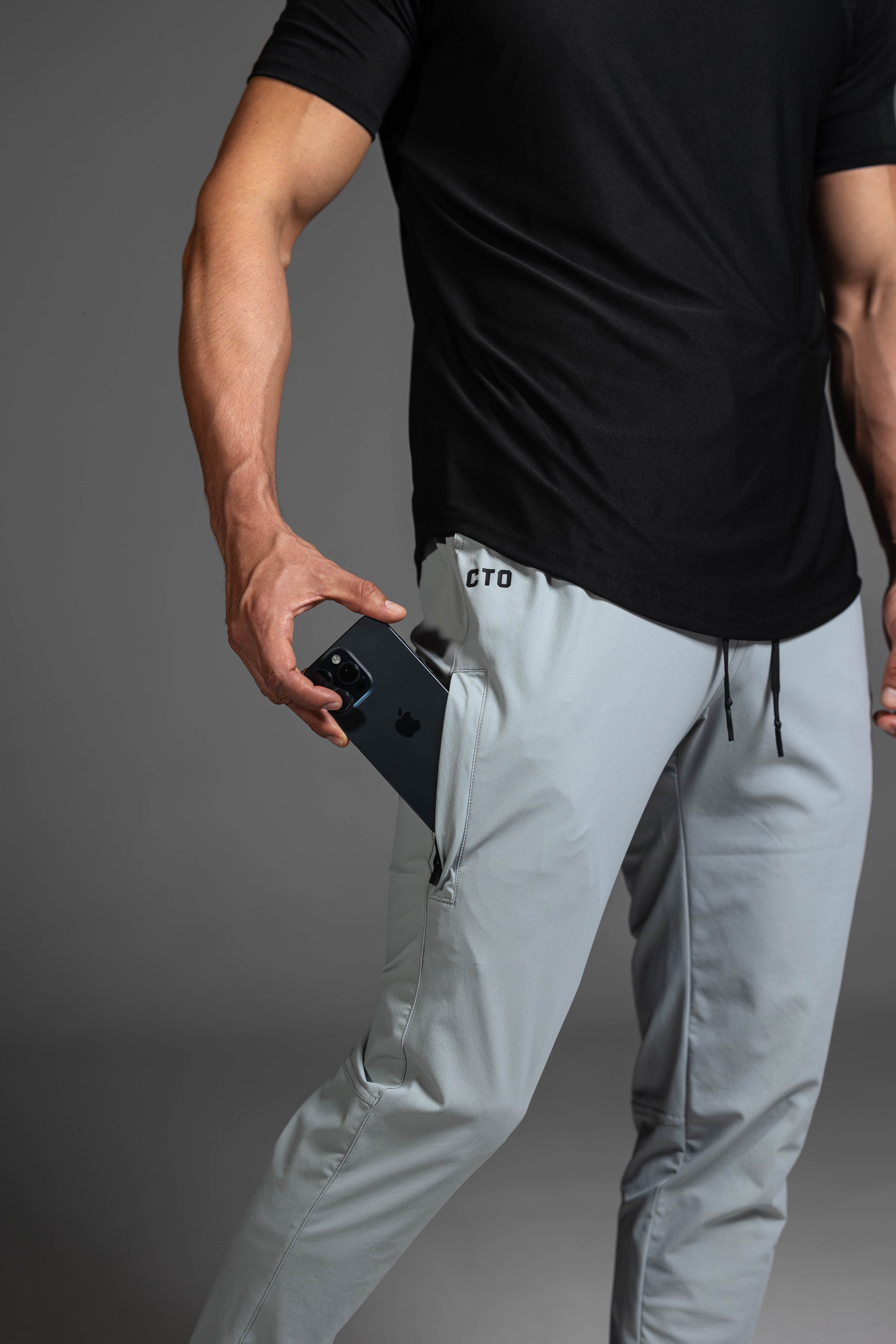 Motion-Flex Joggers V2 - Light Gray