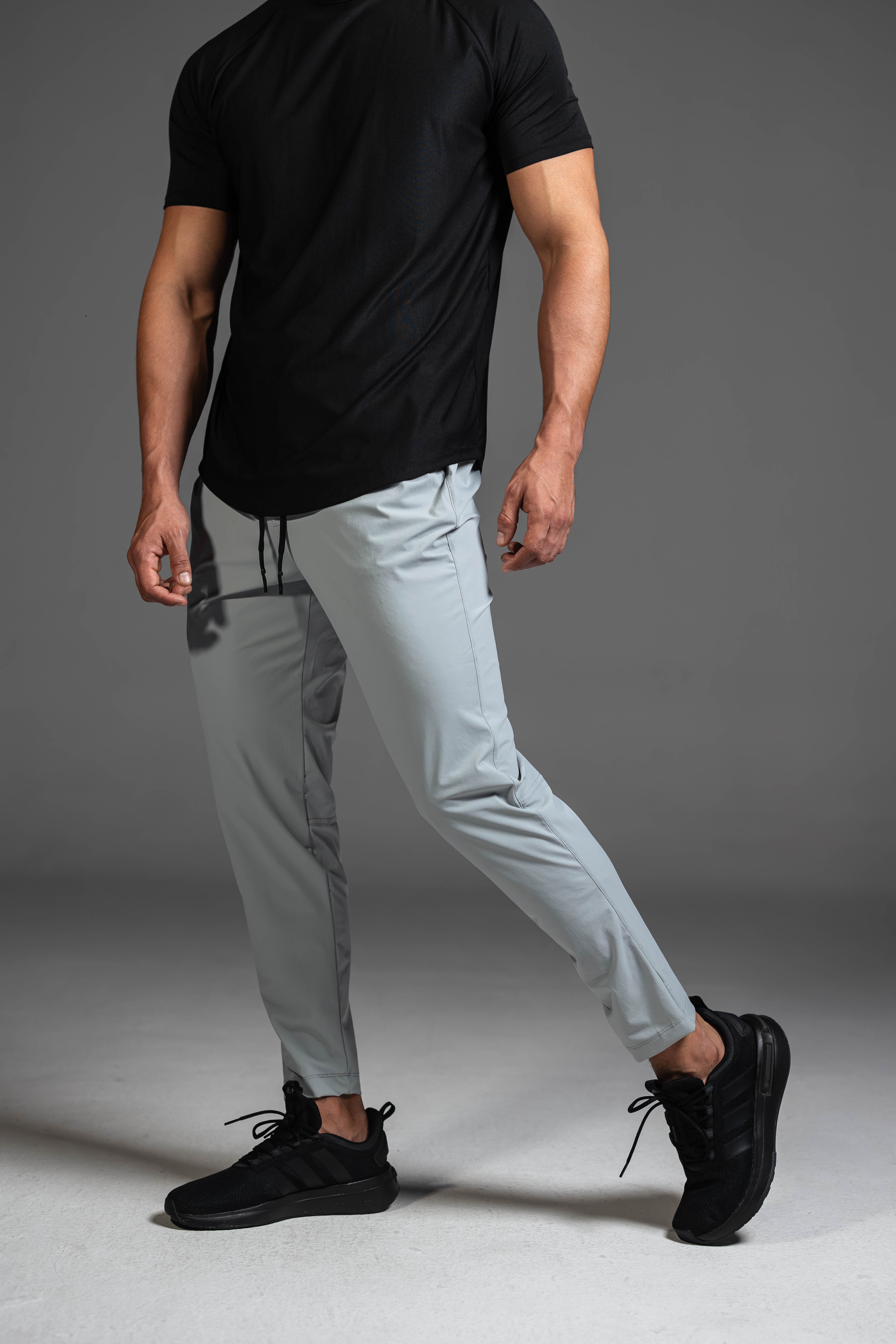 Motion-Flex Joggers V1 - Light Gray