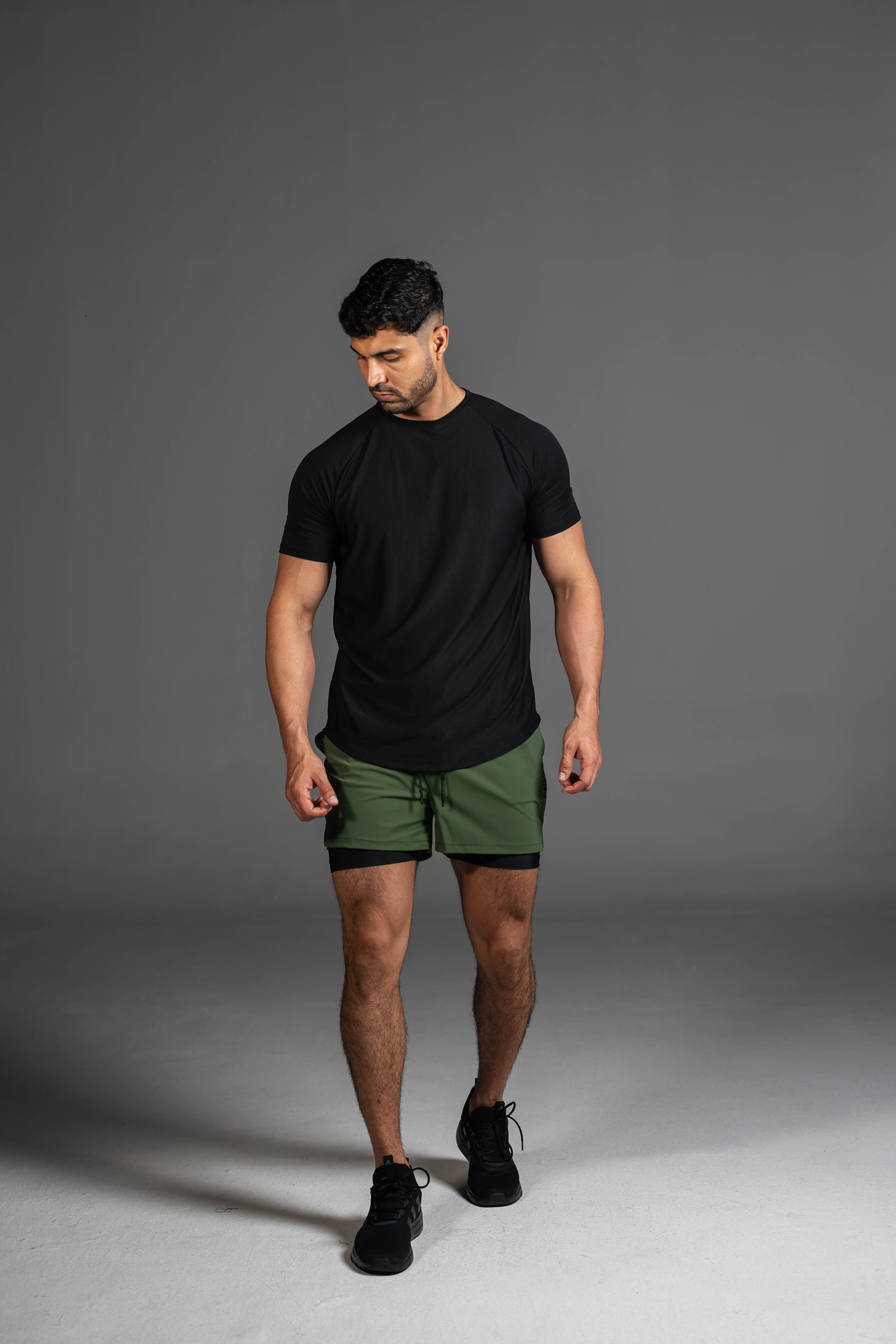 Motion-Flex Shorts V2 - Army Green