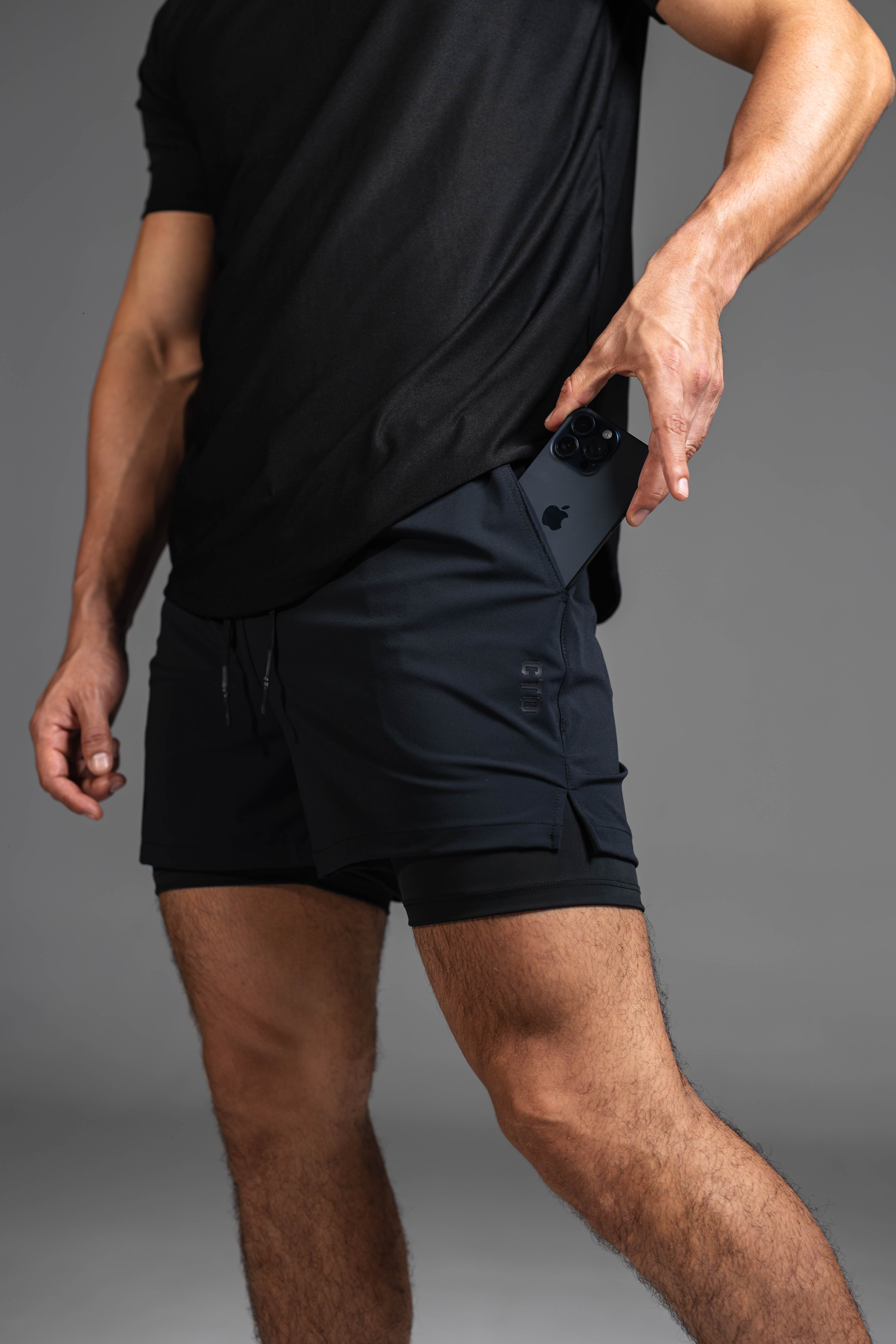 Motion-Flex Shorts V2 - Black