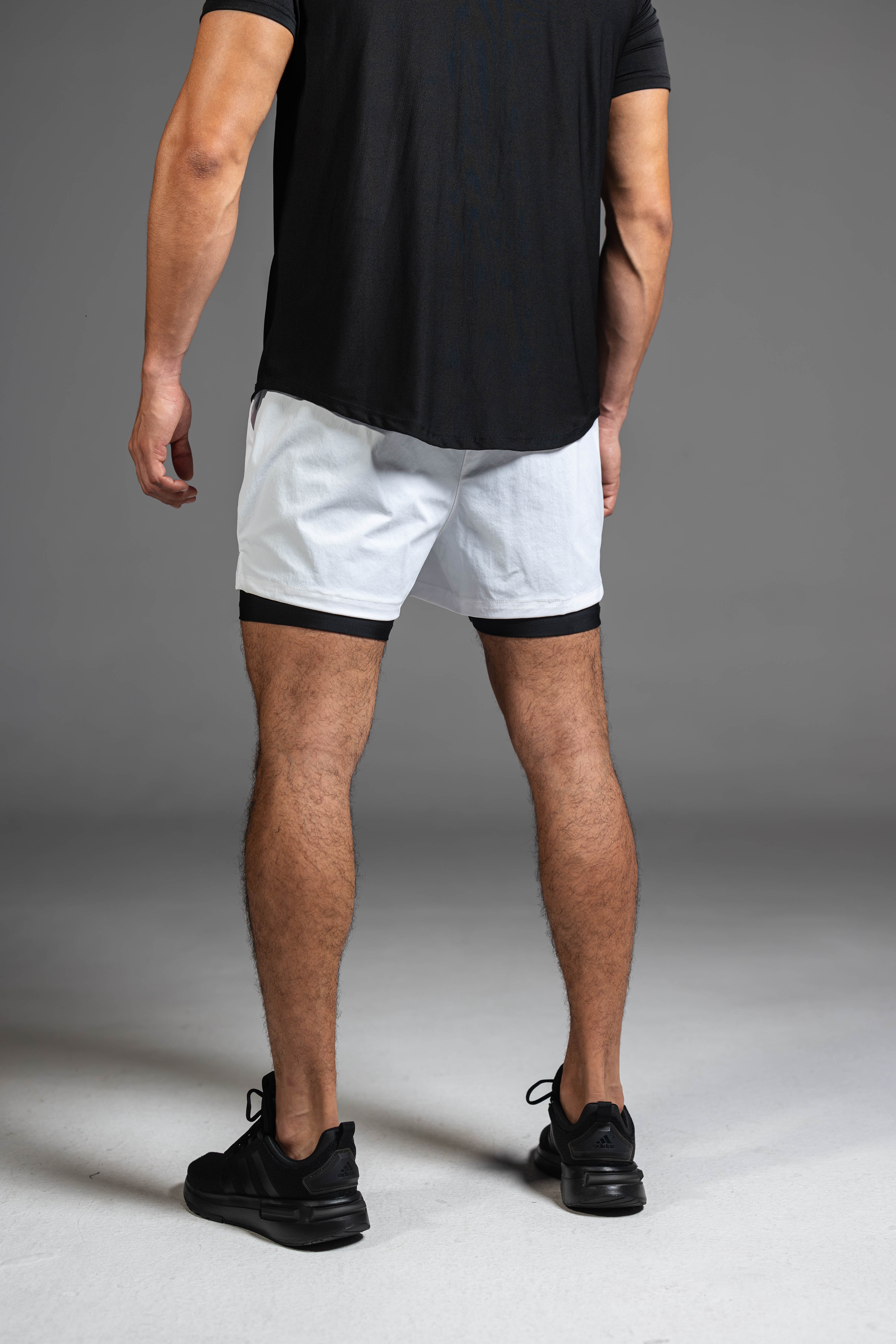 Motion-Flex Shorts V2 - White