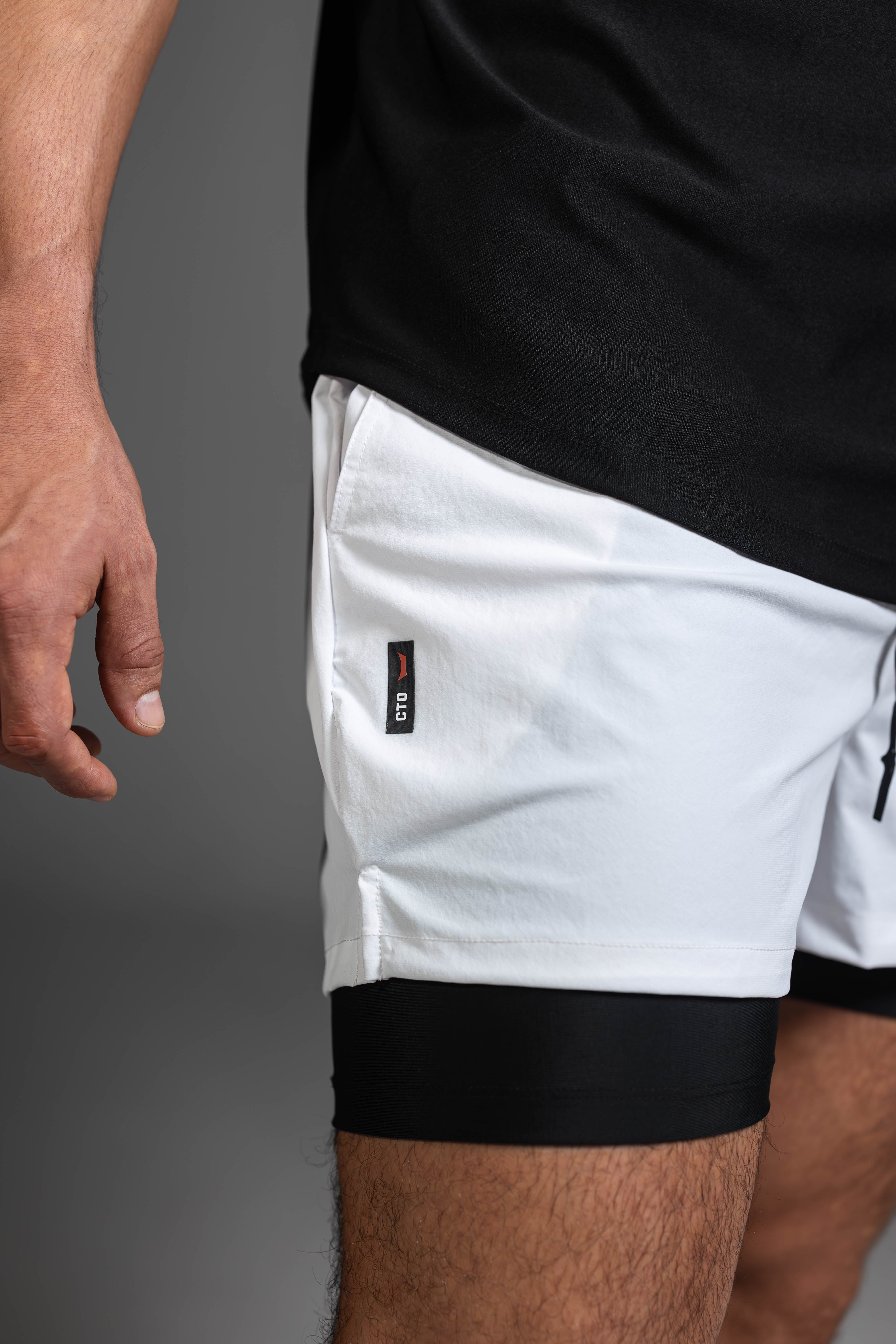 Motion-Flex Shorts V2 - White