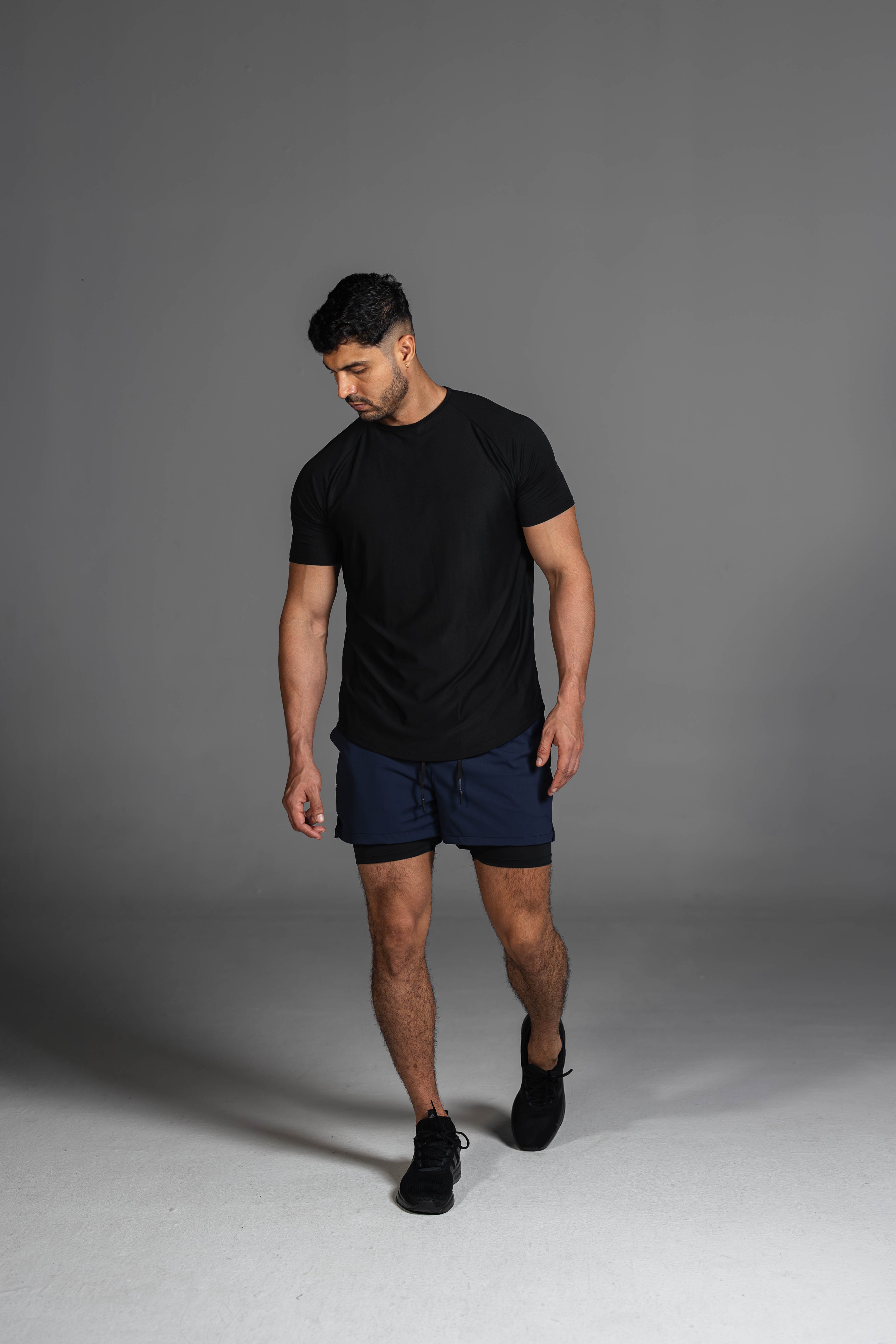 Motion-Flex Shorts V2 - Navy Blue