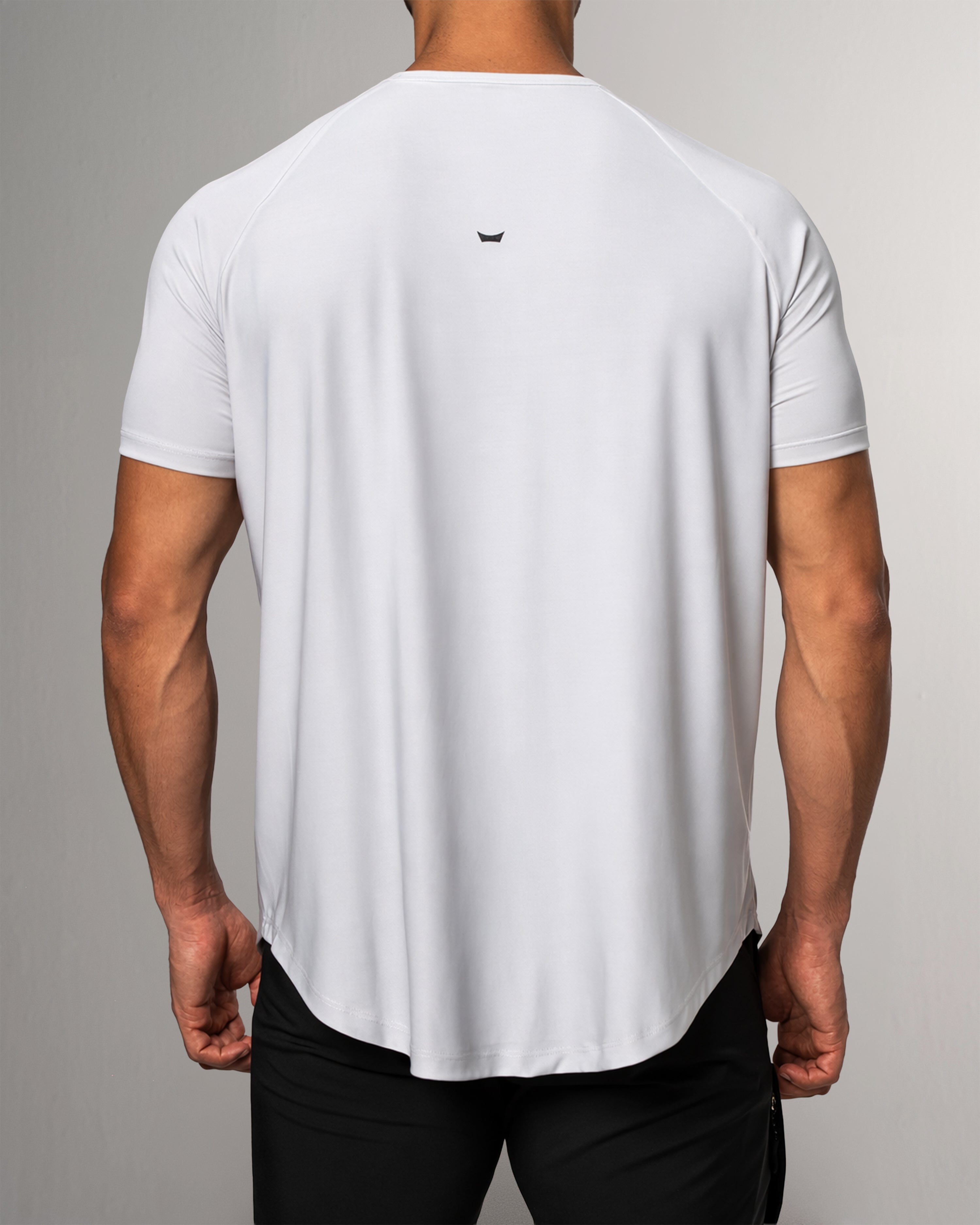 Training Sport Tee Icon - White