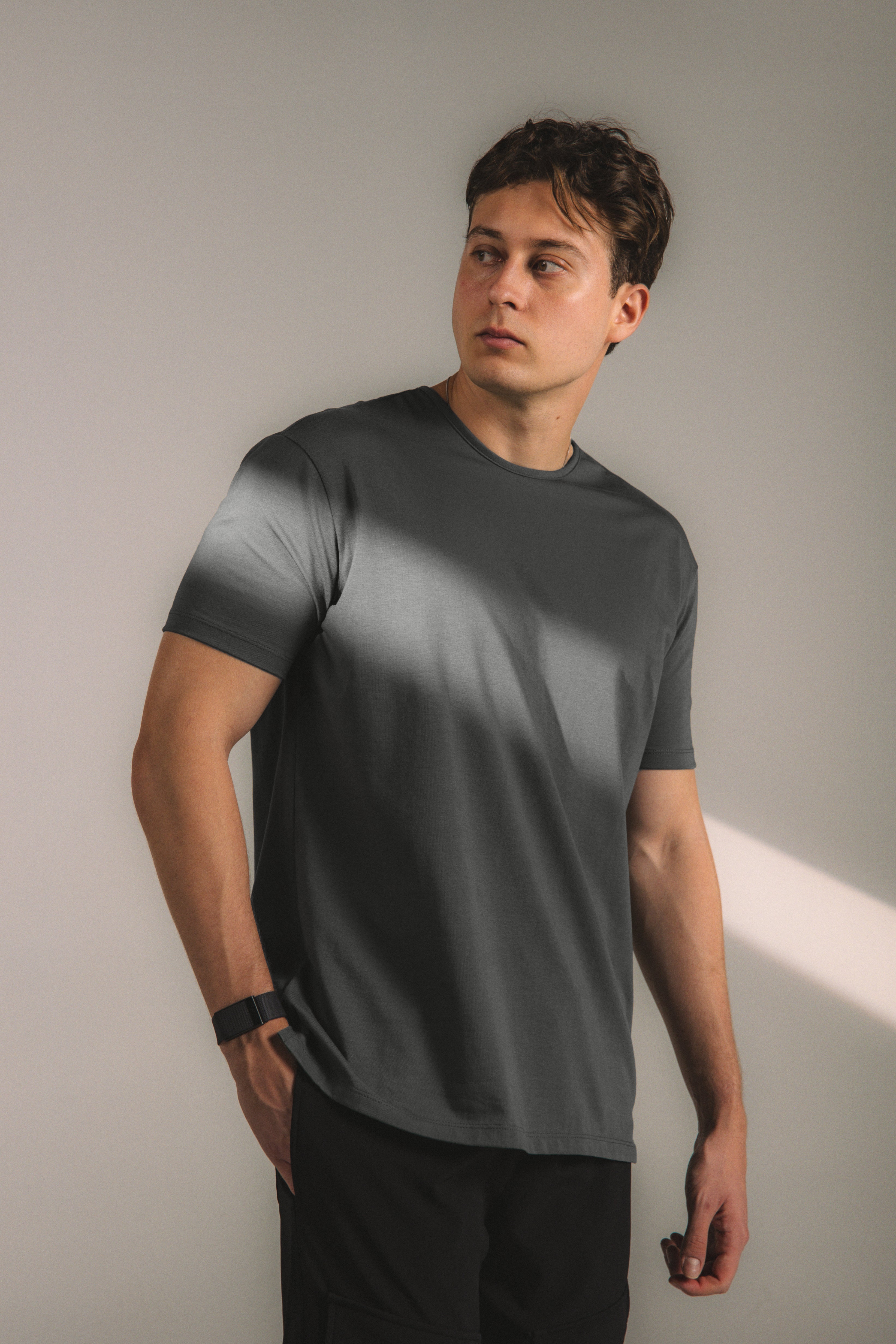 Ultra Soft Relax Tee - Gray