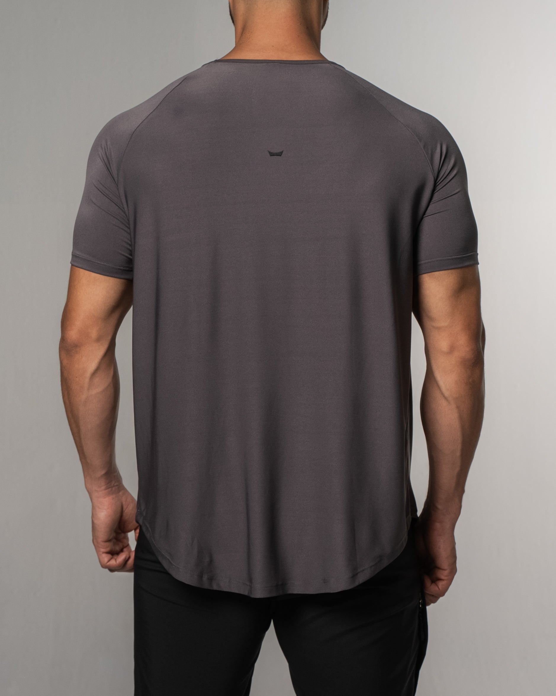 Training Sport Tee Icon - Oxford Gray