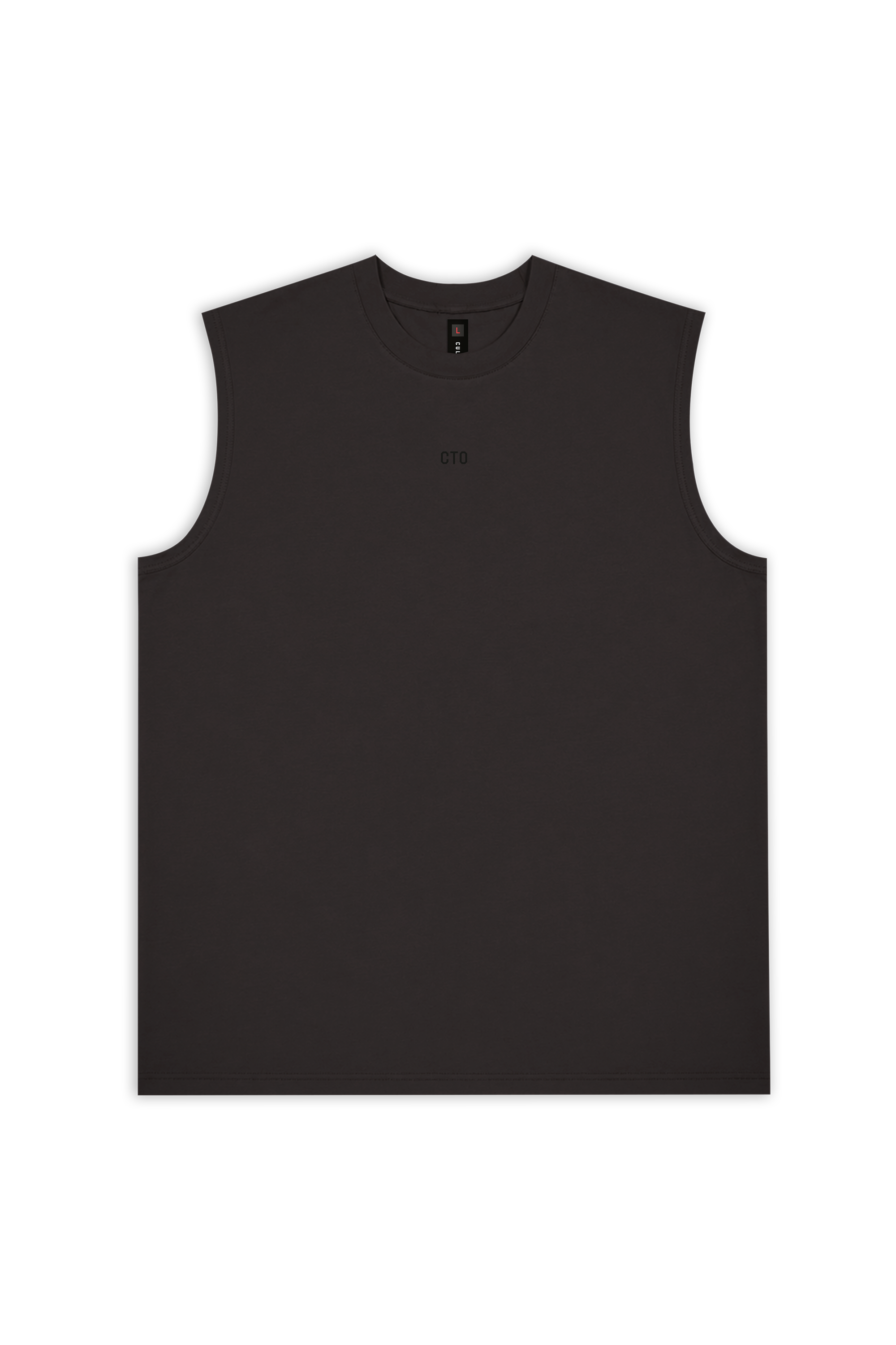 Lyocell Essential Tank V1 - Dark Gray