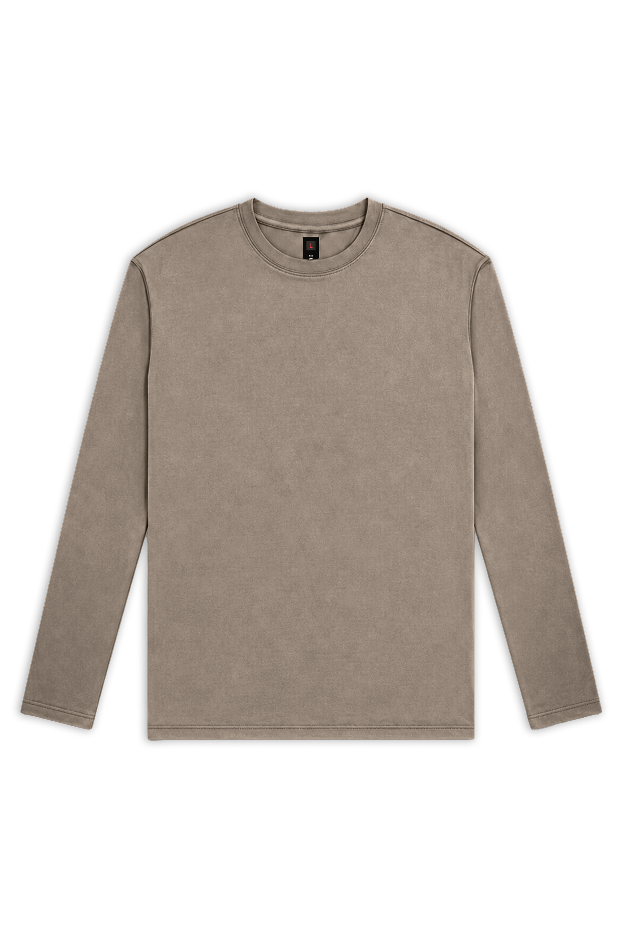 Lyocell Essential Long Sleeve - Taupe