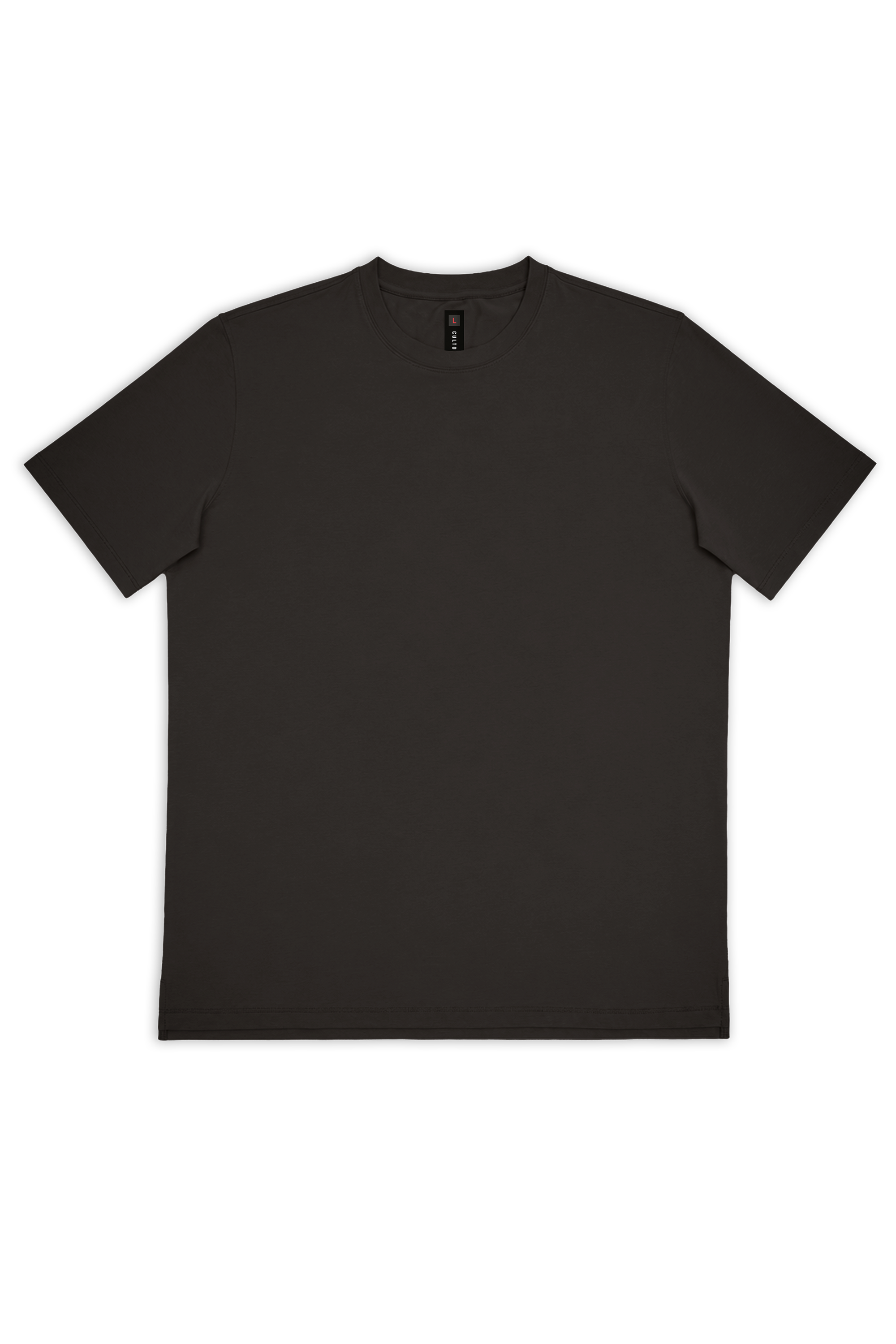 Lyocell Essential Tee - Brown