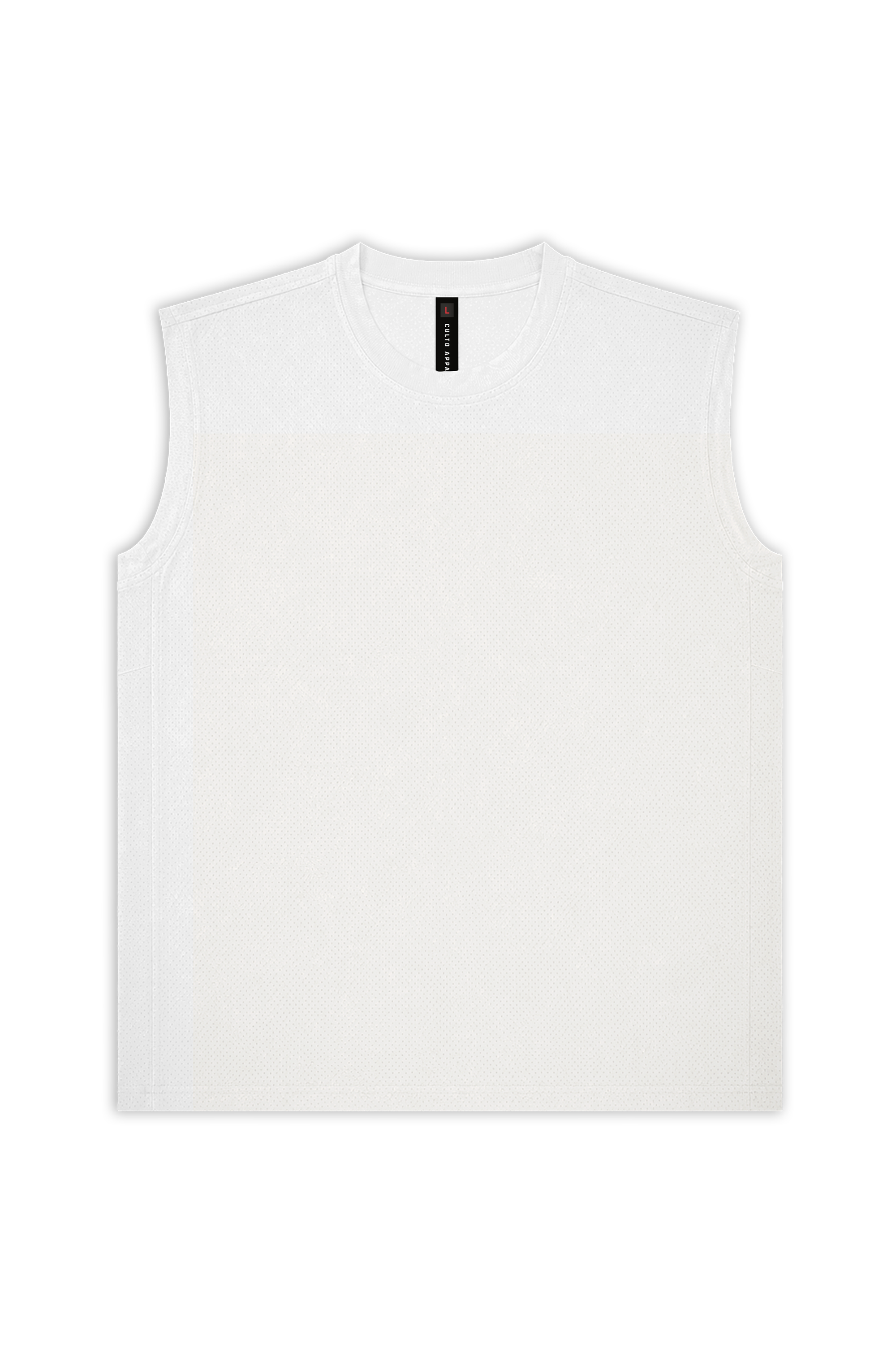 MicroVent Oversized Tank - White