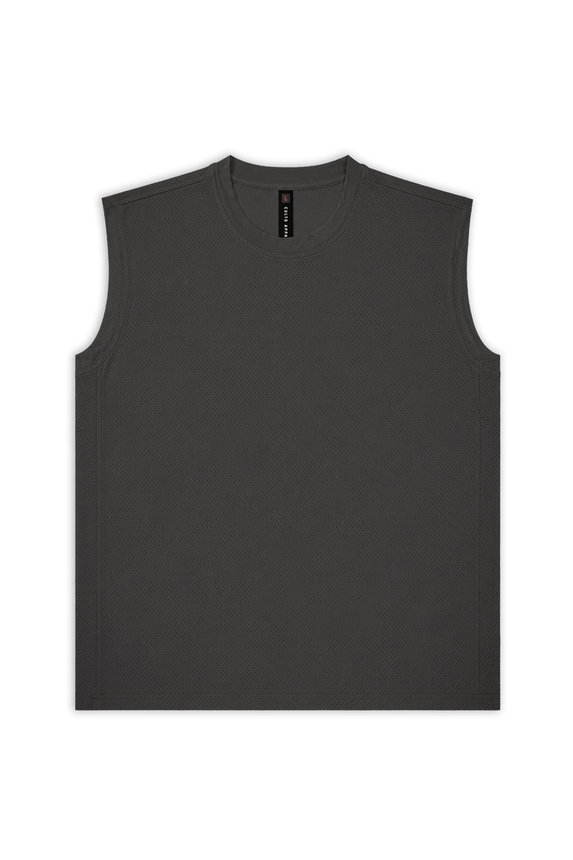 MicroVent Oversized Tank - Dark Gray
