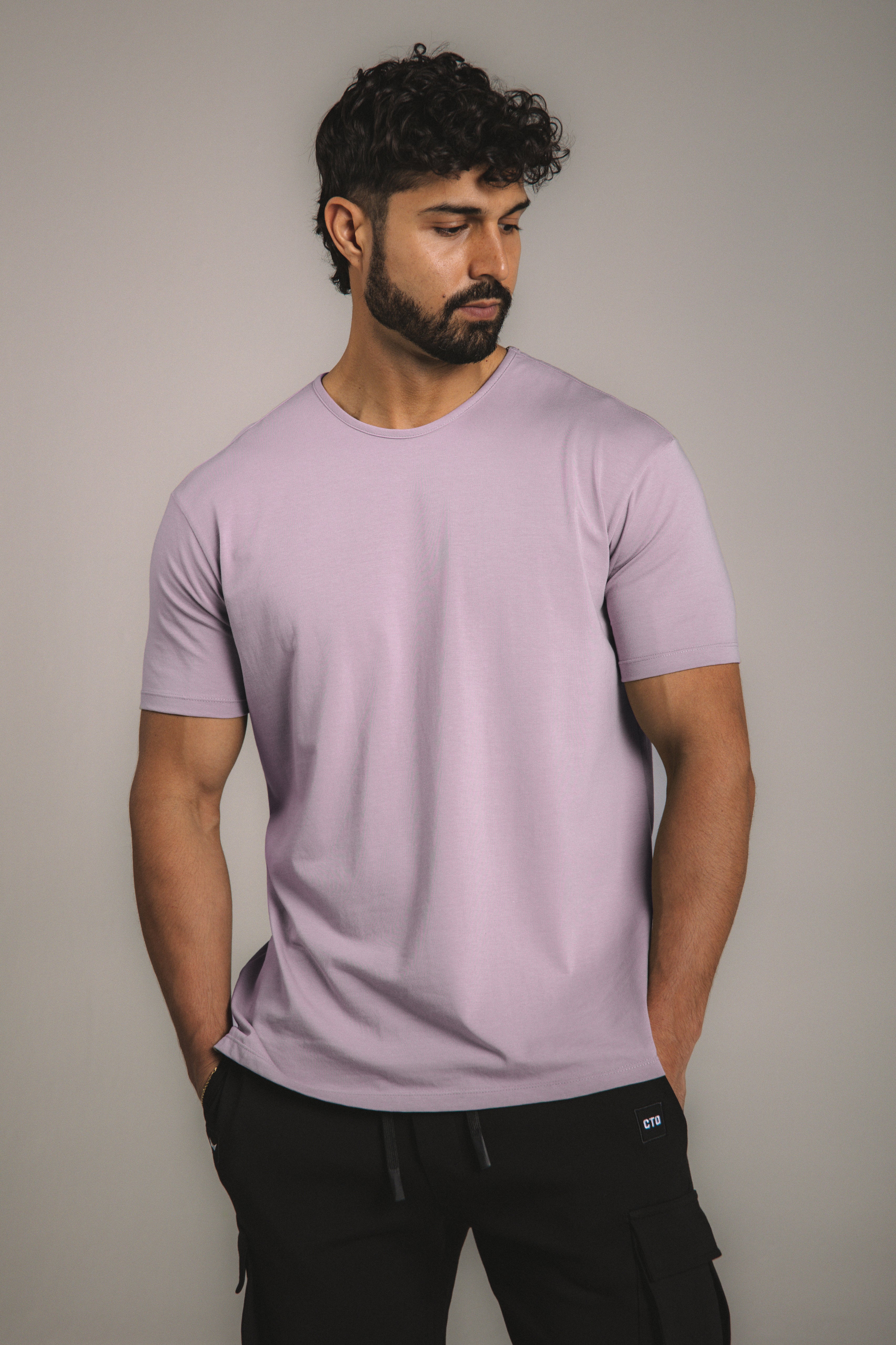 Ultra Soft Relax Tee - Lavender