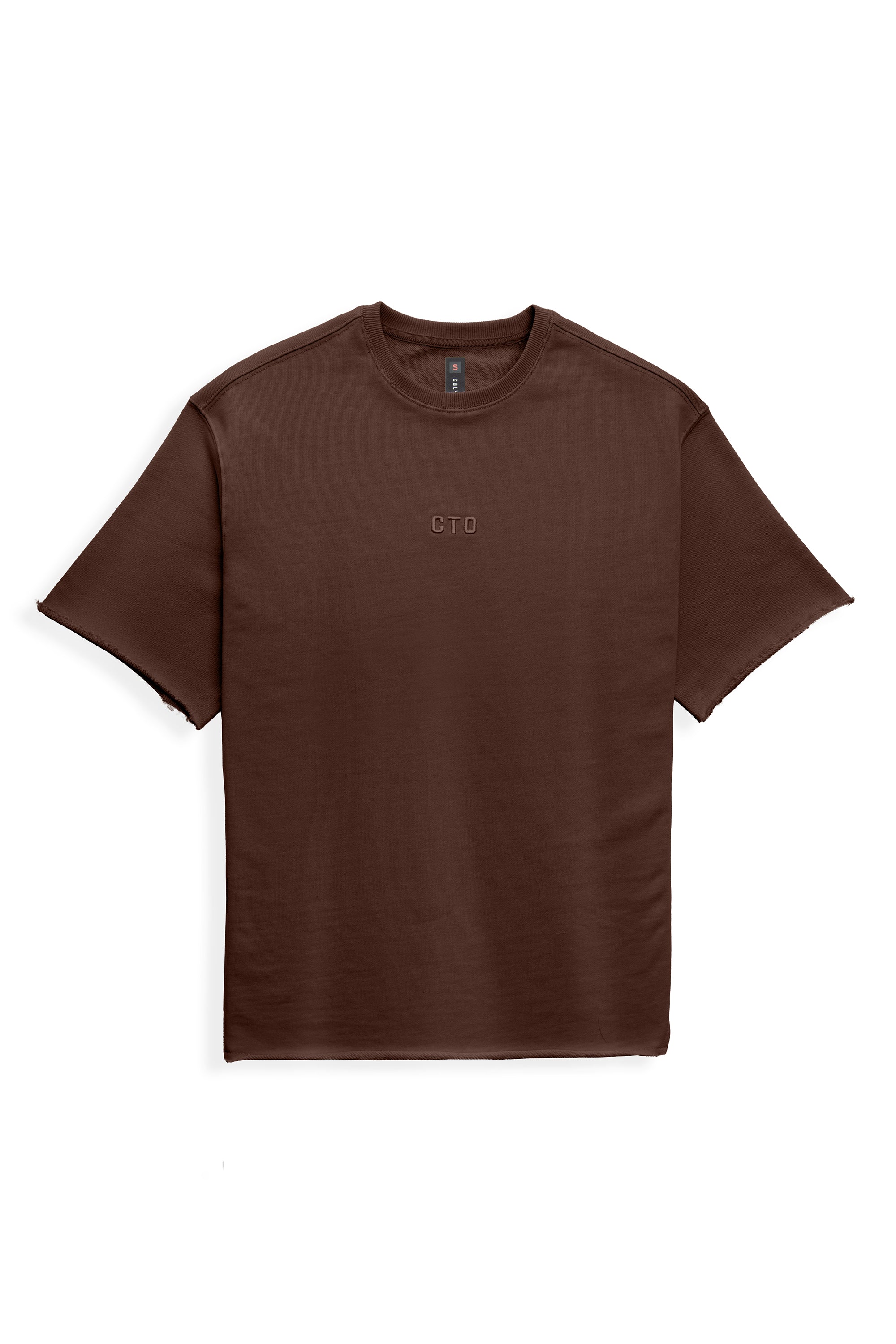 NeoTerra Oversized Tee - Red Brown